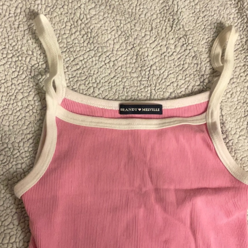 Brandy Melville pink tank